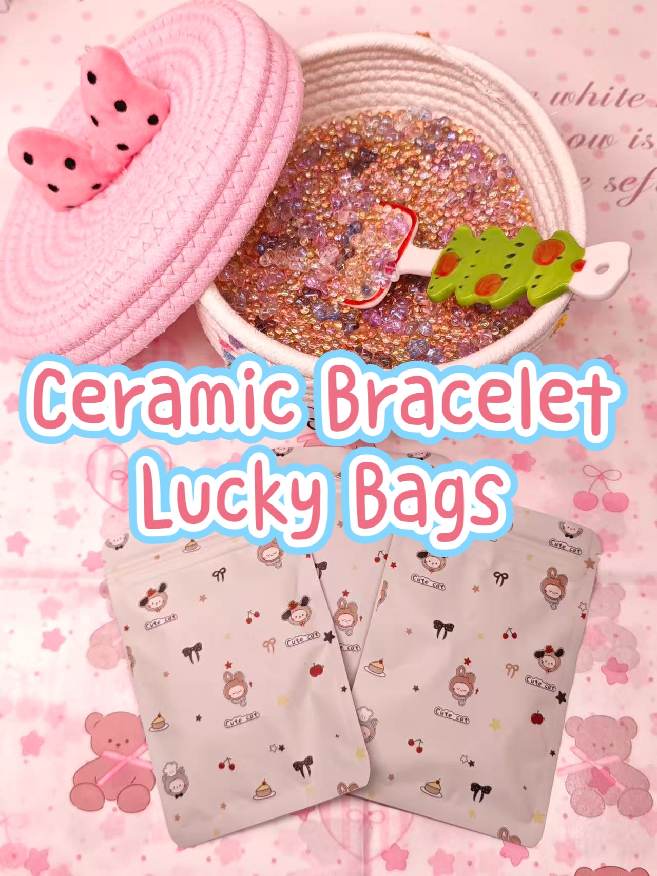 Ceramic Bracelet Lucky Bags (Random shipment, no style specified)
